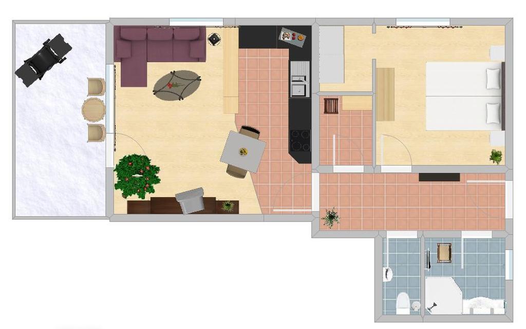 Appartement Vasilico Зёлль Экстерьер фото